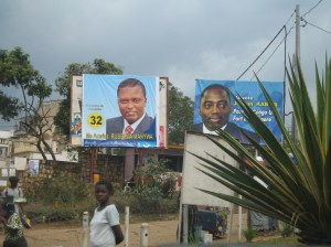 Bukavu, campagna elettorale.