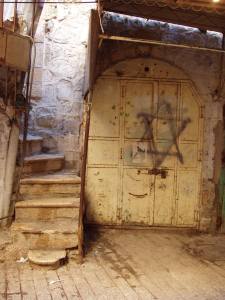 Hebron, negozio palestinese.